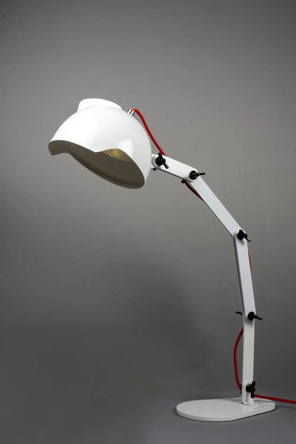 Crooked Man White Table Lamp
