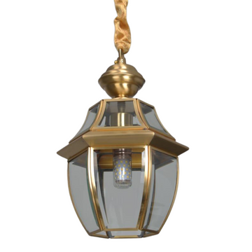 Clarion Brass Pendant Light