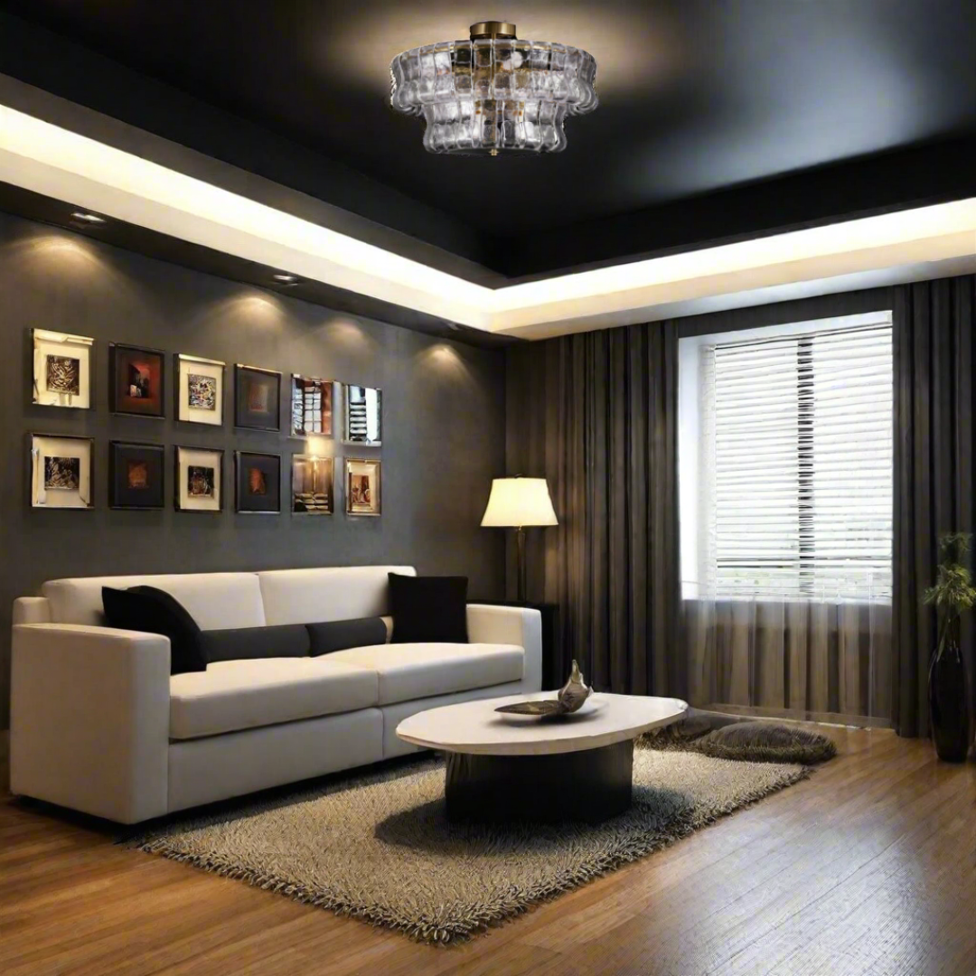 Crystal Dawn Ceiling Light