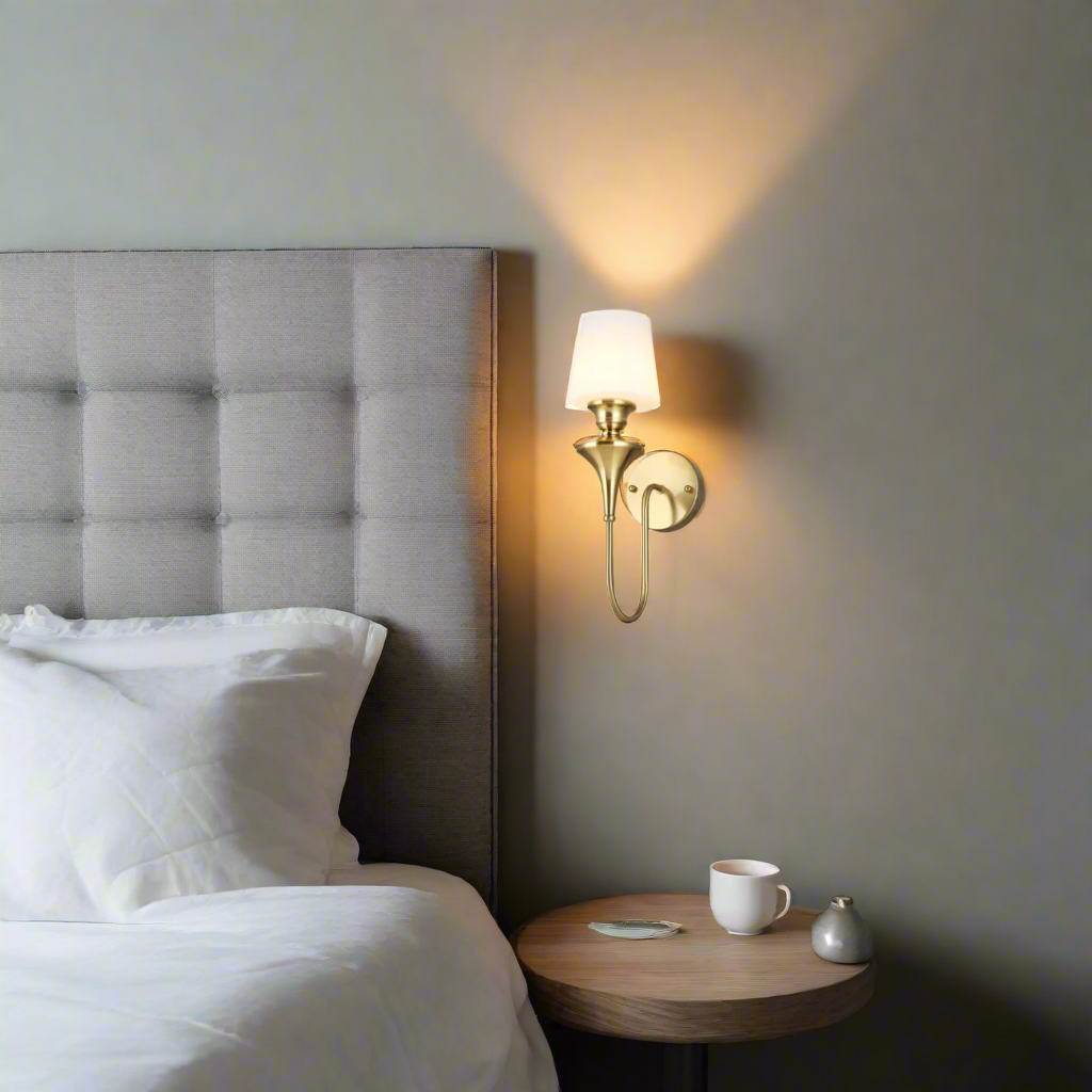 Moonlit Majesty Brass Wall Light