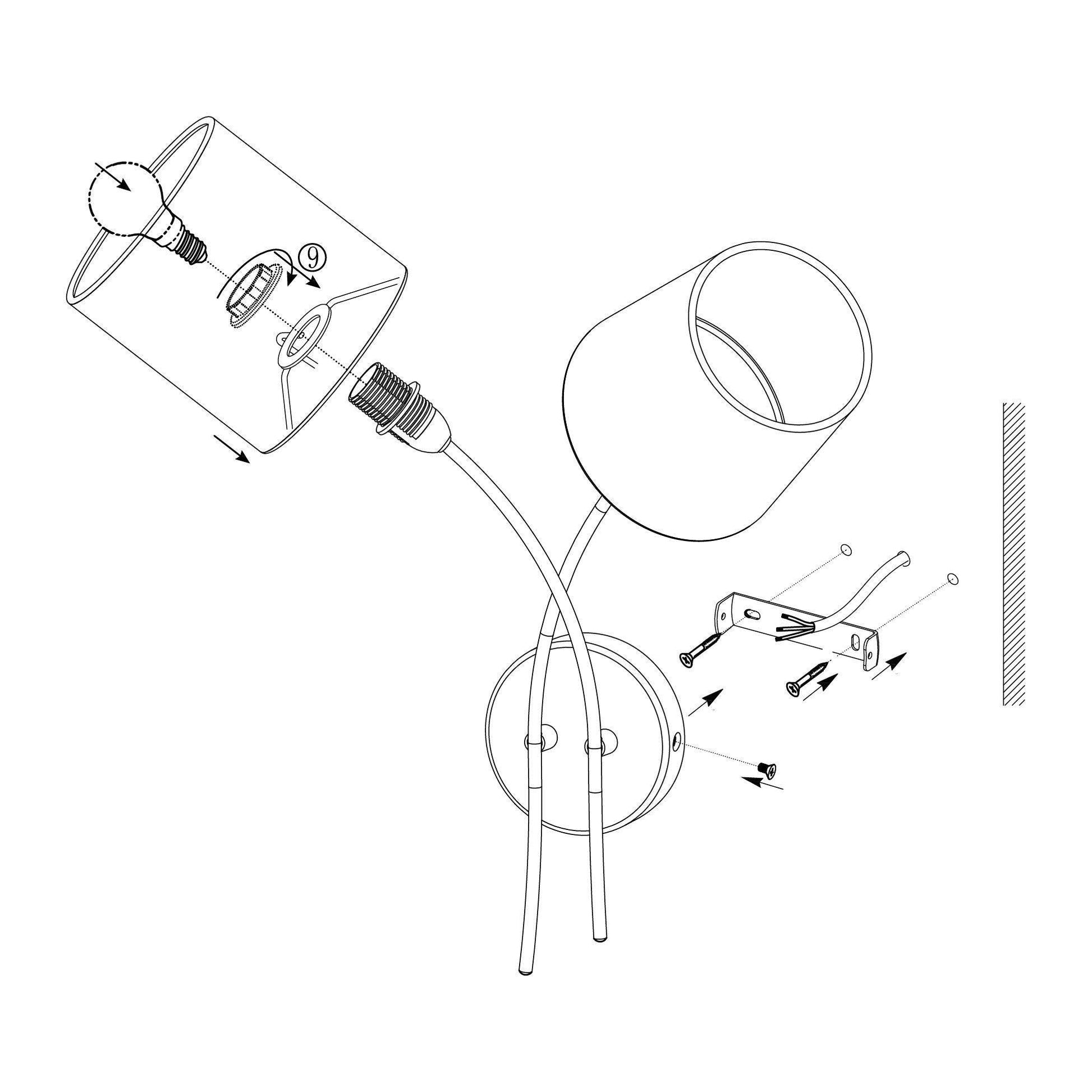 ALMEIDA Wall Light by The Light Library