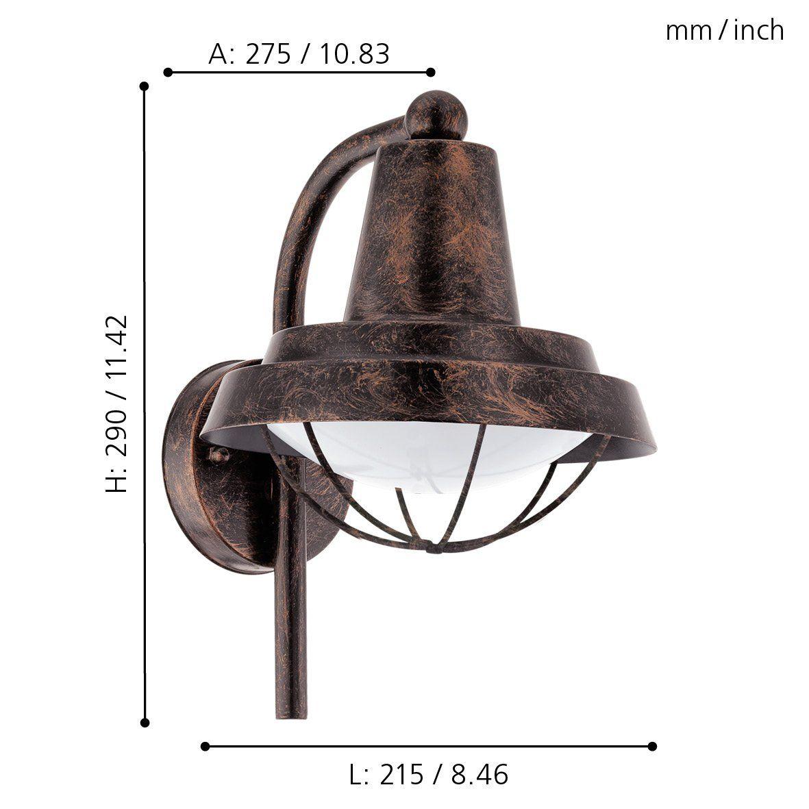 COLINDRES Outdoor Wall Light by The Light Library