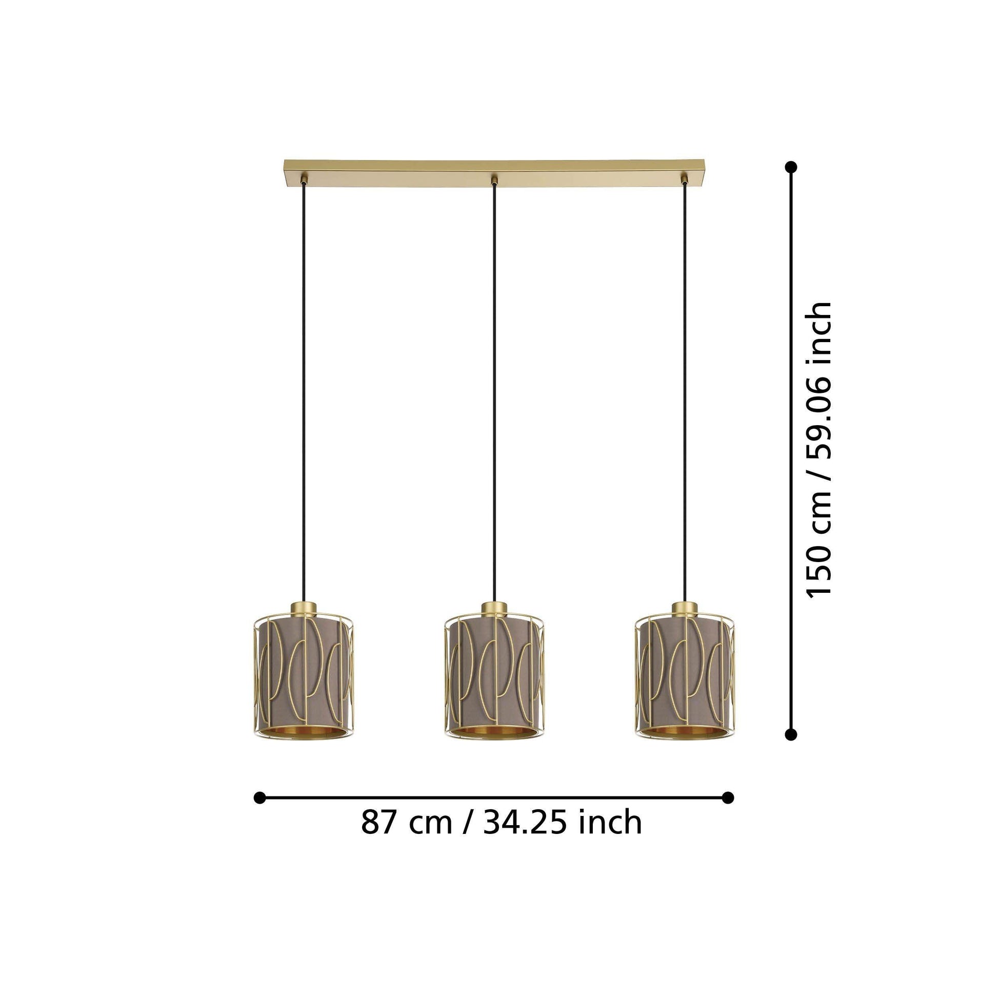 COROJAL Pendant Light by The Light Library