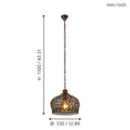 JADIDA Pendant Light by The Light Library