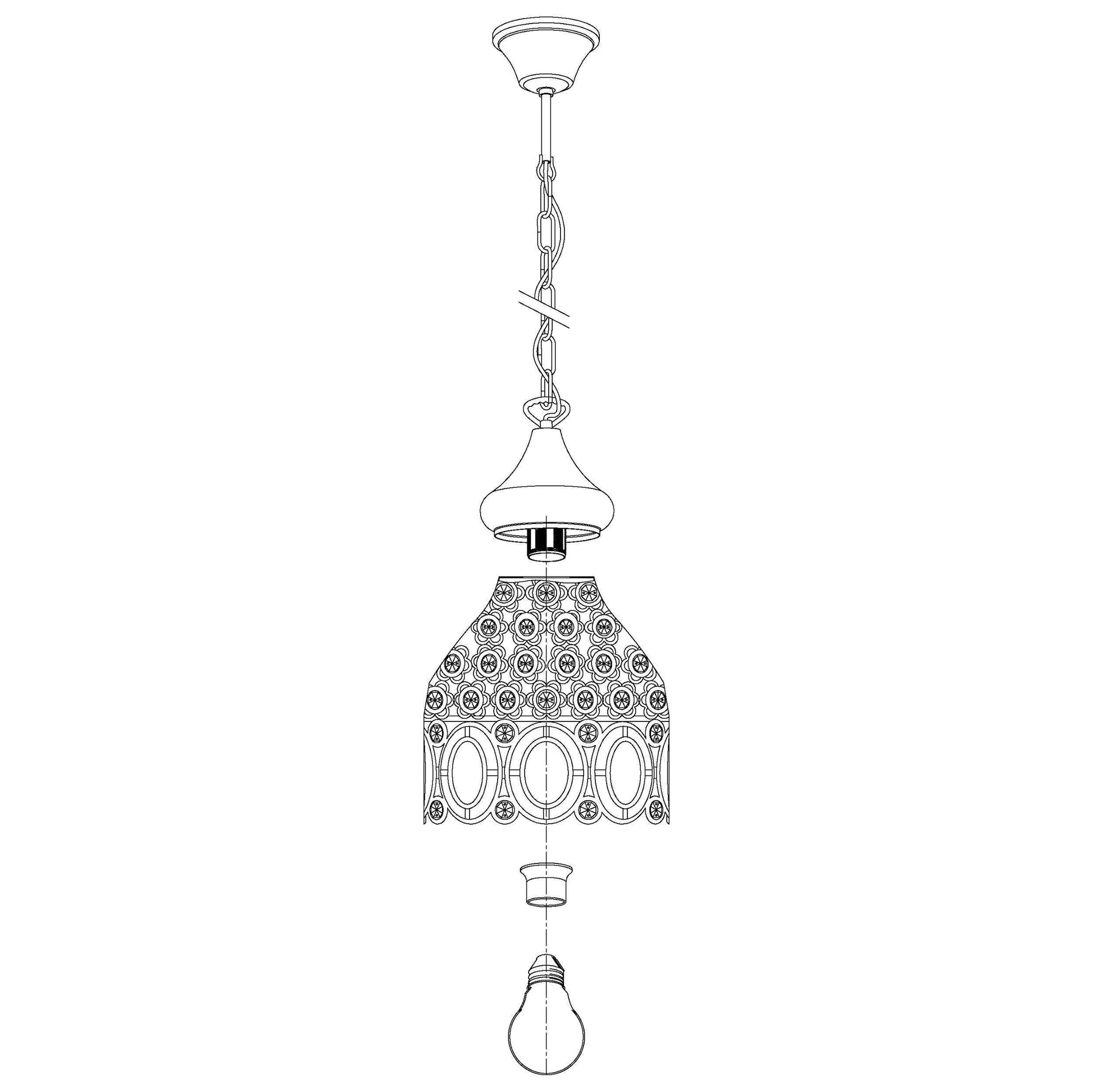 JADIDA Pendant Light by The Light Library