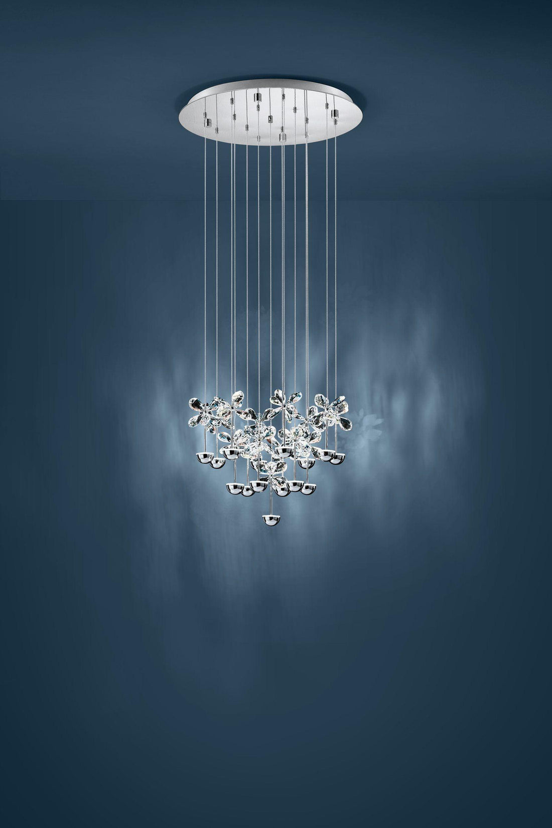 PIANOPOLI Circular Double Height Chandelier 500 by The Light Library