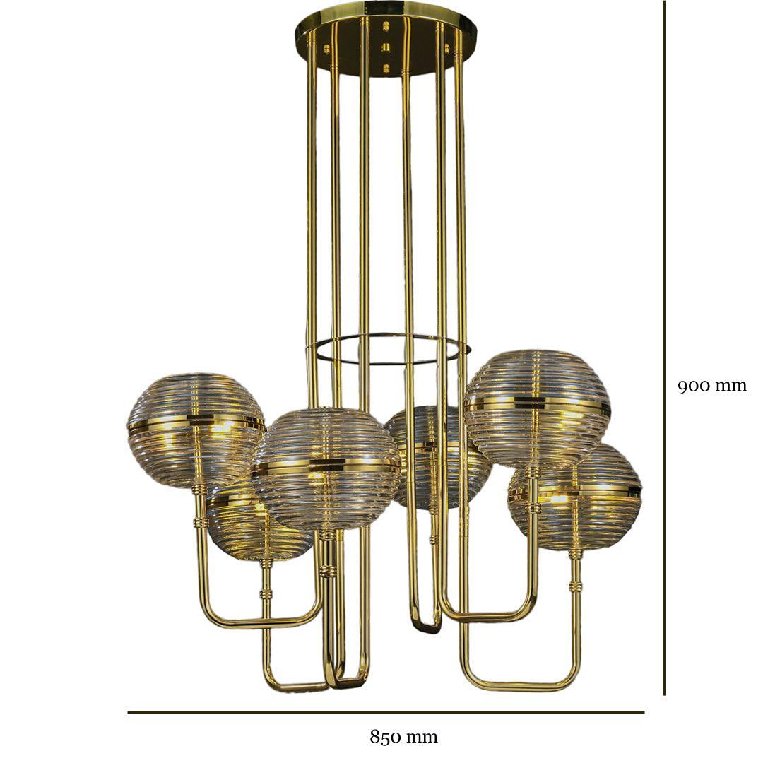 Radiant Pendant Light by The Light Library