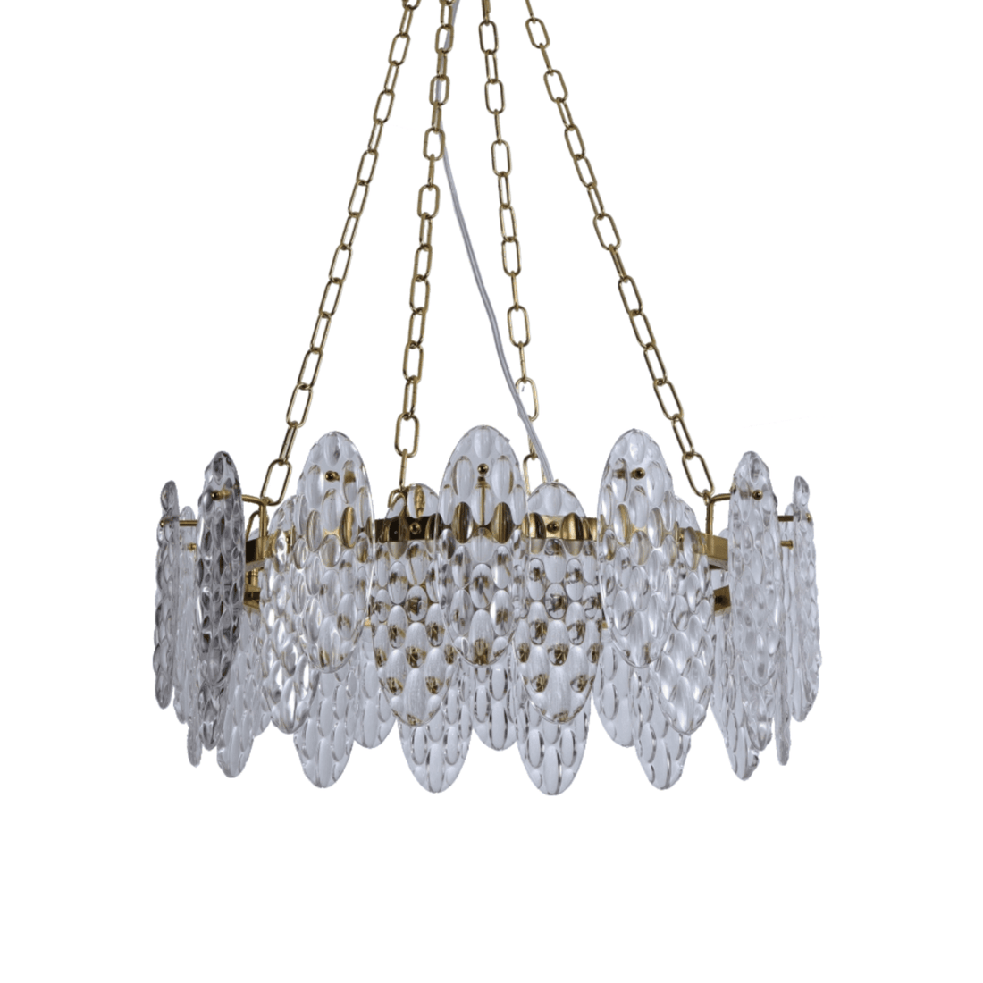 Tilt Oval Chandelier by The Light Library