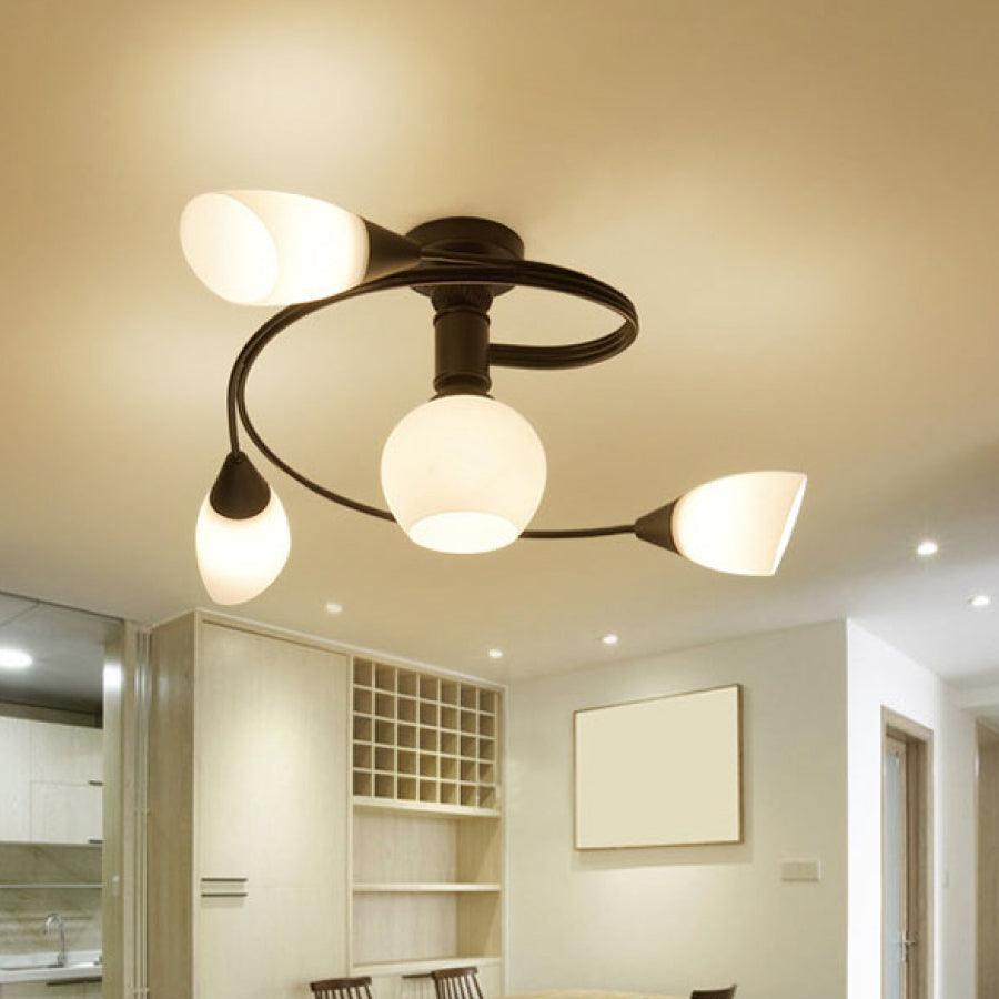 TWIST Ceiling Light by The Light Library