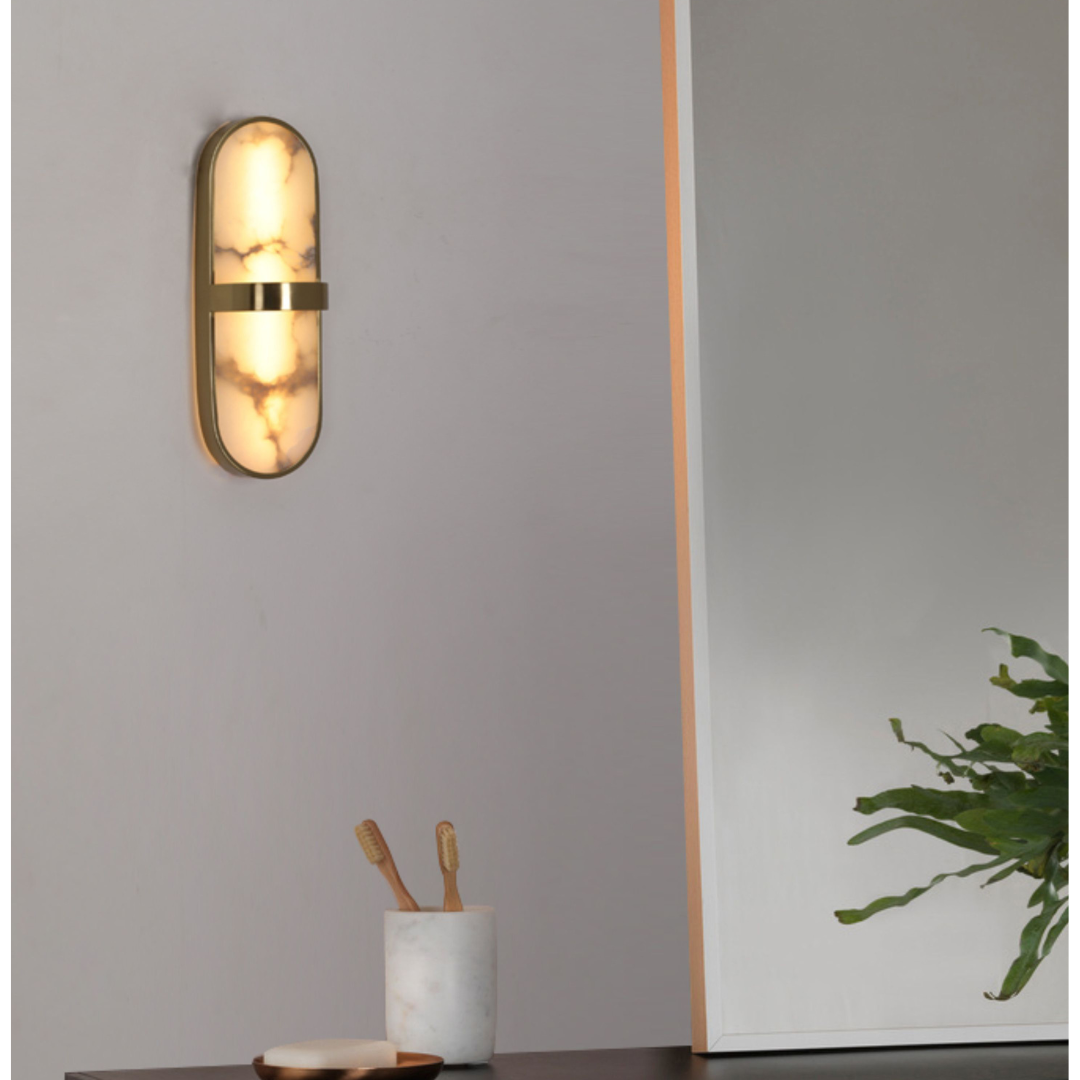 Modern Nordic Marble Wall Sconce