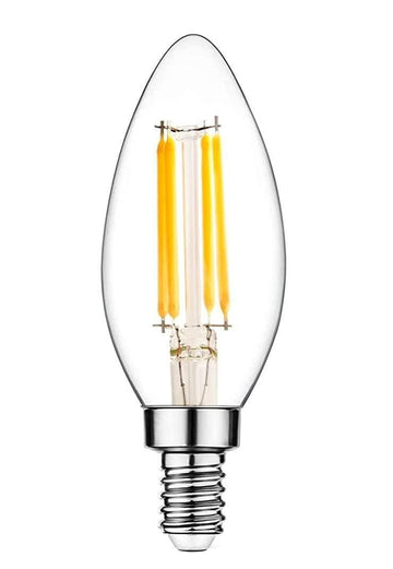 4W C35 E14 CLEAR Bulb by The Light Library