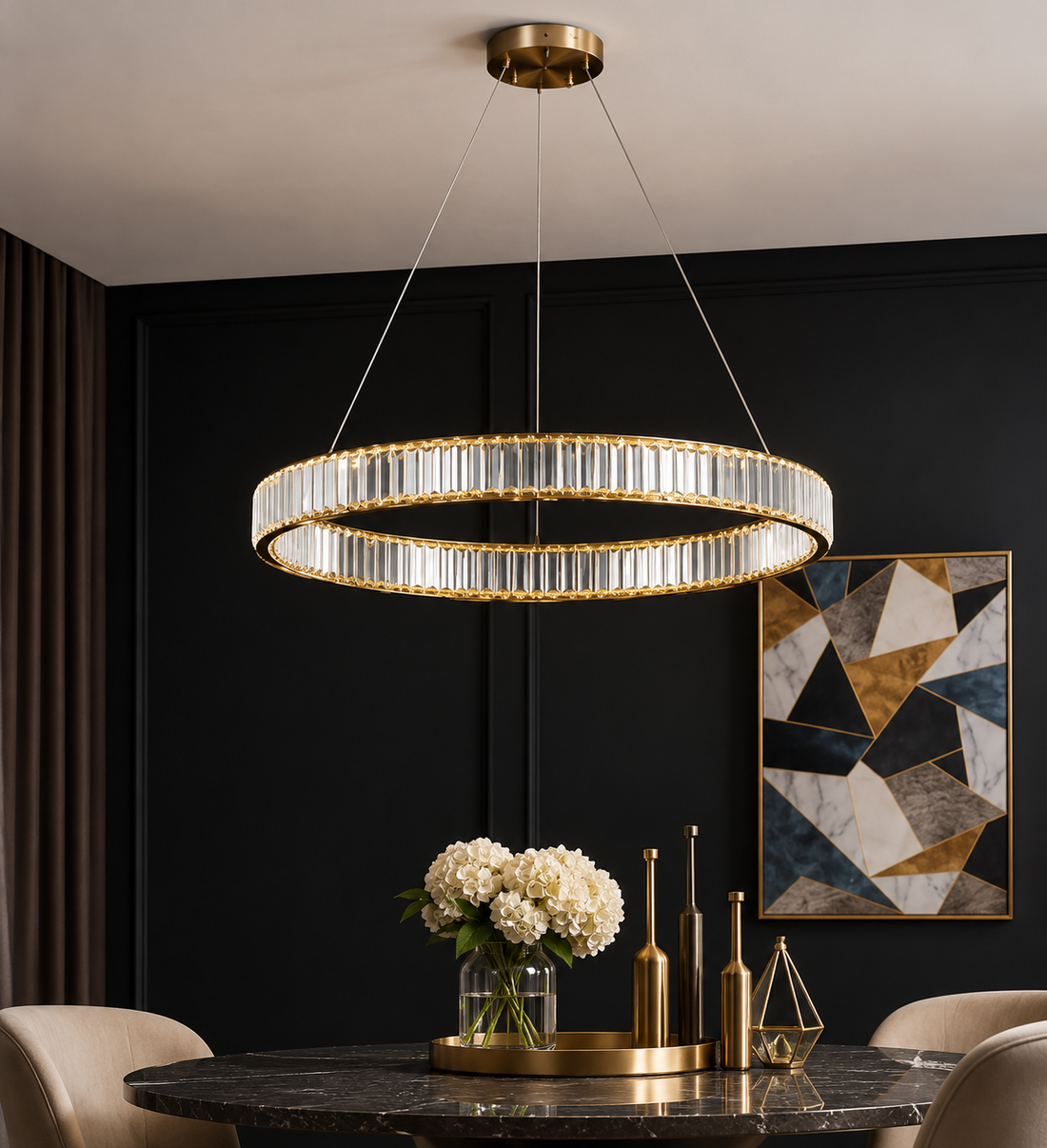 Élégance Lumière Chandelier