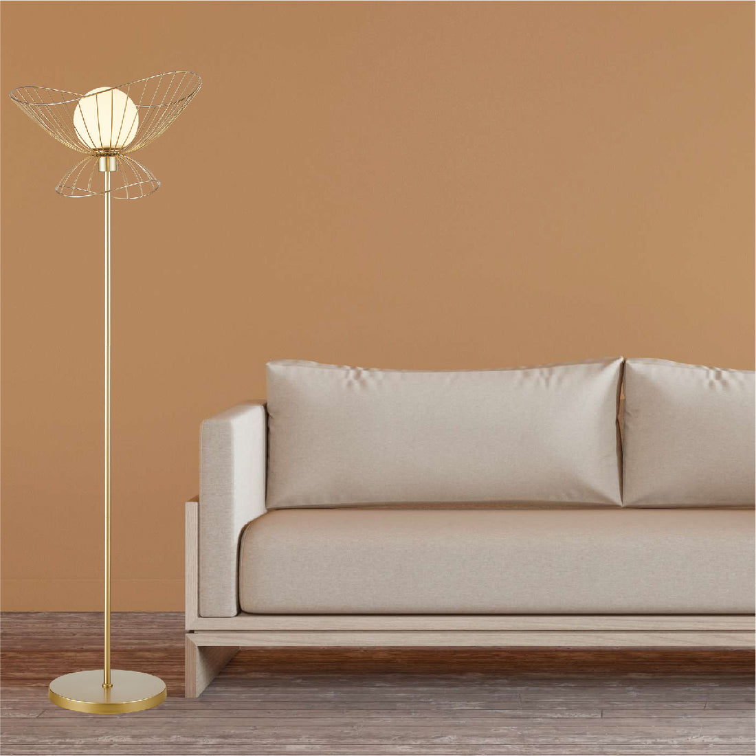 Astor Amethyst Array Floor Lamp
