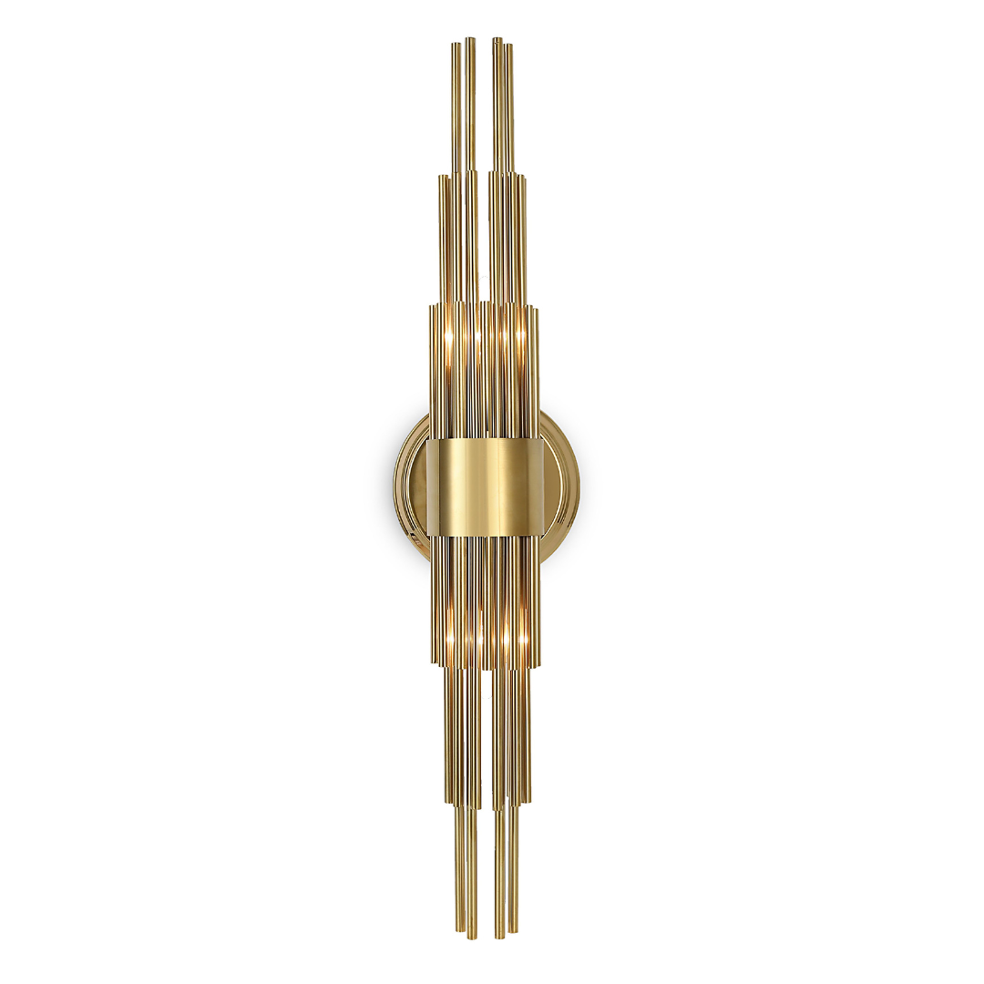 Golden Luster Wall Light