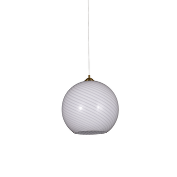 Vintage Murano White Ceiling Lamp