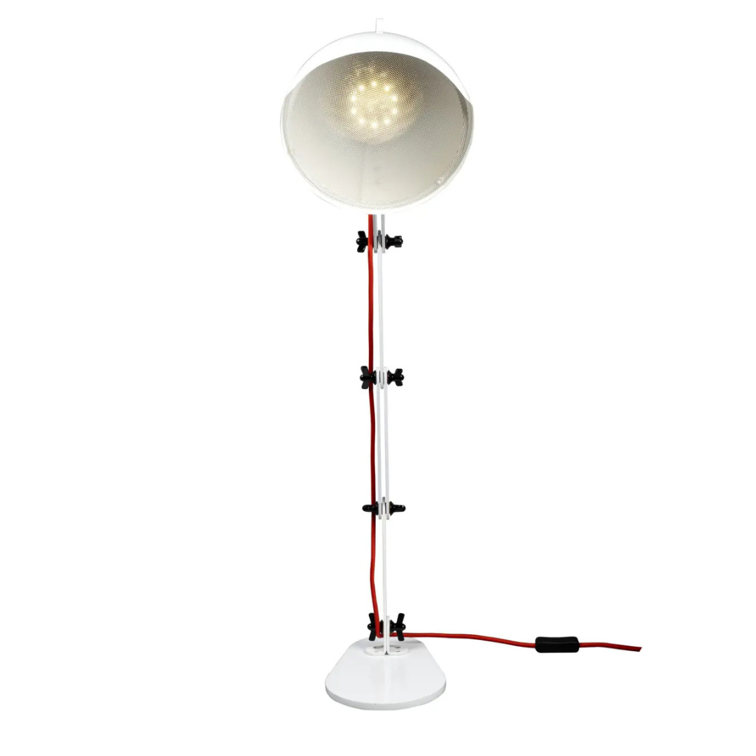 Crooked Man White Table Lamp