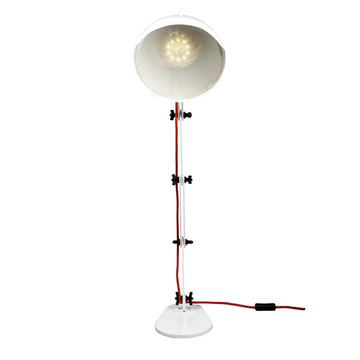 Crooked Man White Table Lamp