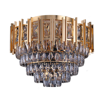 Crystal Cascade Ceiling Light