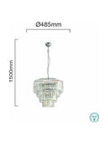 AGRIGENTO Chandelier by The Light Library