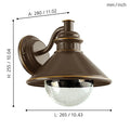 ALBACETE Outdoor Wall Light by The Light Library