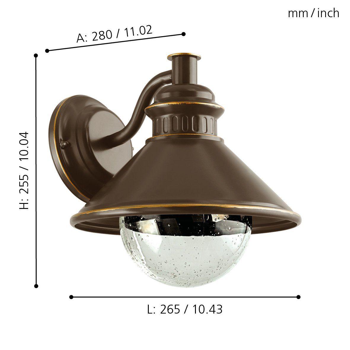 ALBACETE Outdoor Wall Light by The Light Library