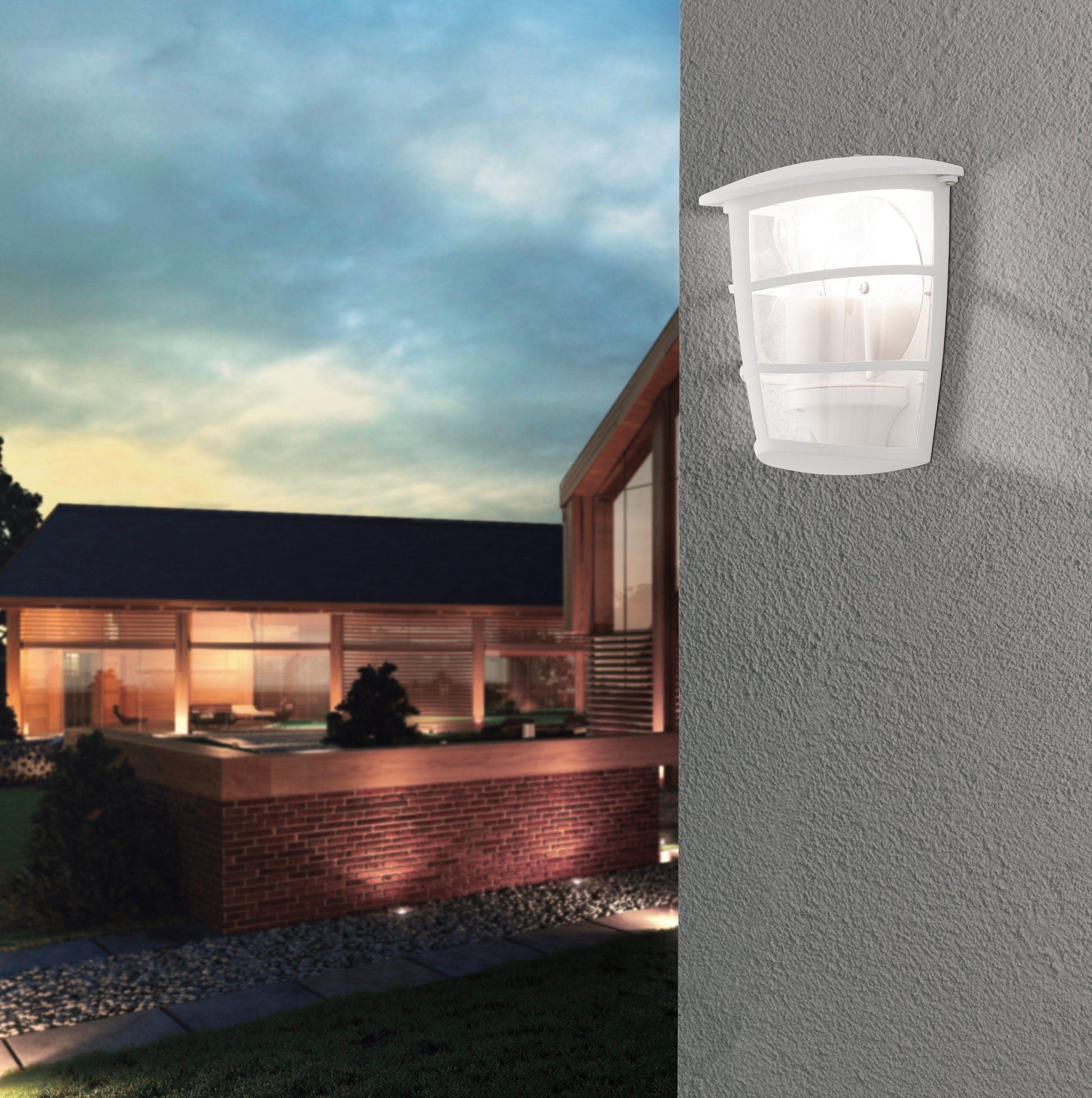 ALORIA Outdoor Wall Light by The Light Library