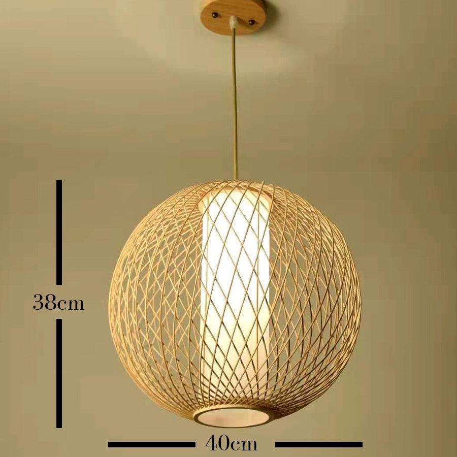 BALSAM Bamboo Pendant Light by The Light Library