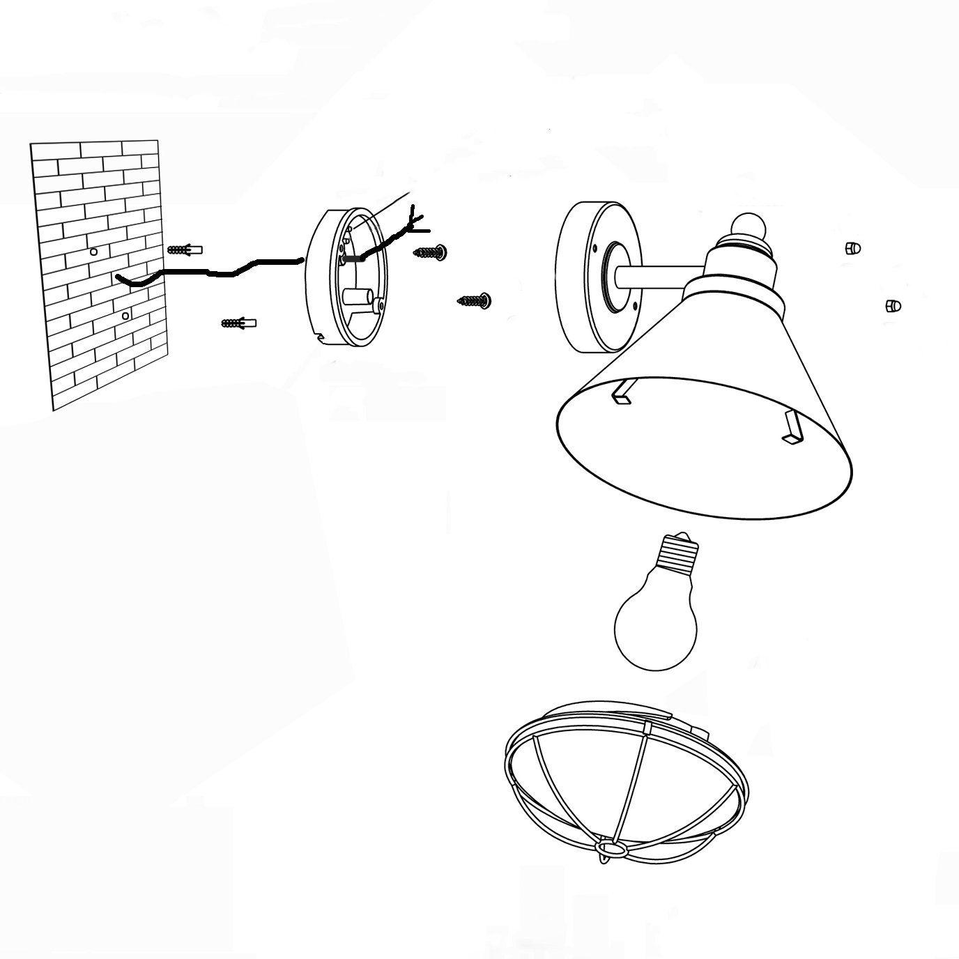 BARROSELA Outdoor Wall Light by The Light Library