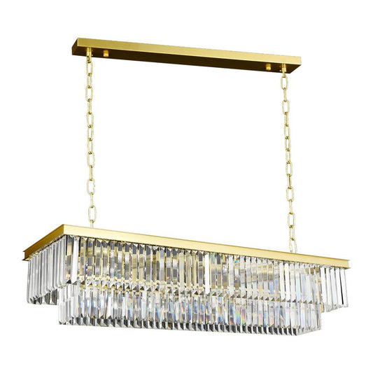 BENJAMIN Linear Chandelier by The Light Library