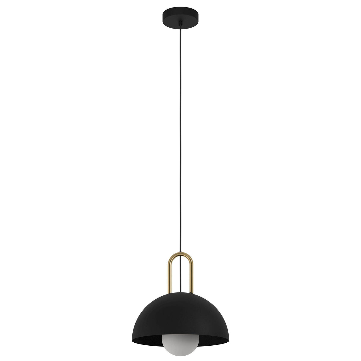CALMANERA Black Pendant Light | Eglo | The Light Library