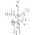 CARPENTO Chandelier by The Light Library
