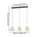CIUDADELA Pendant Light by The Light Library