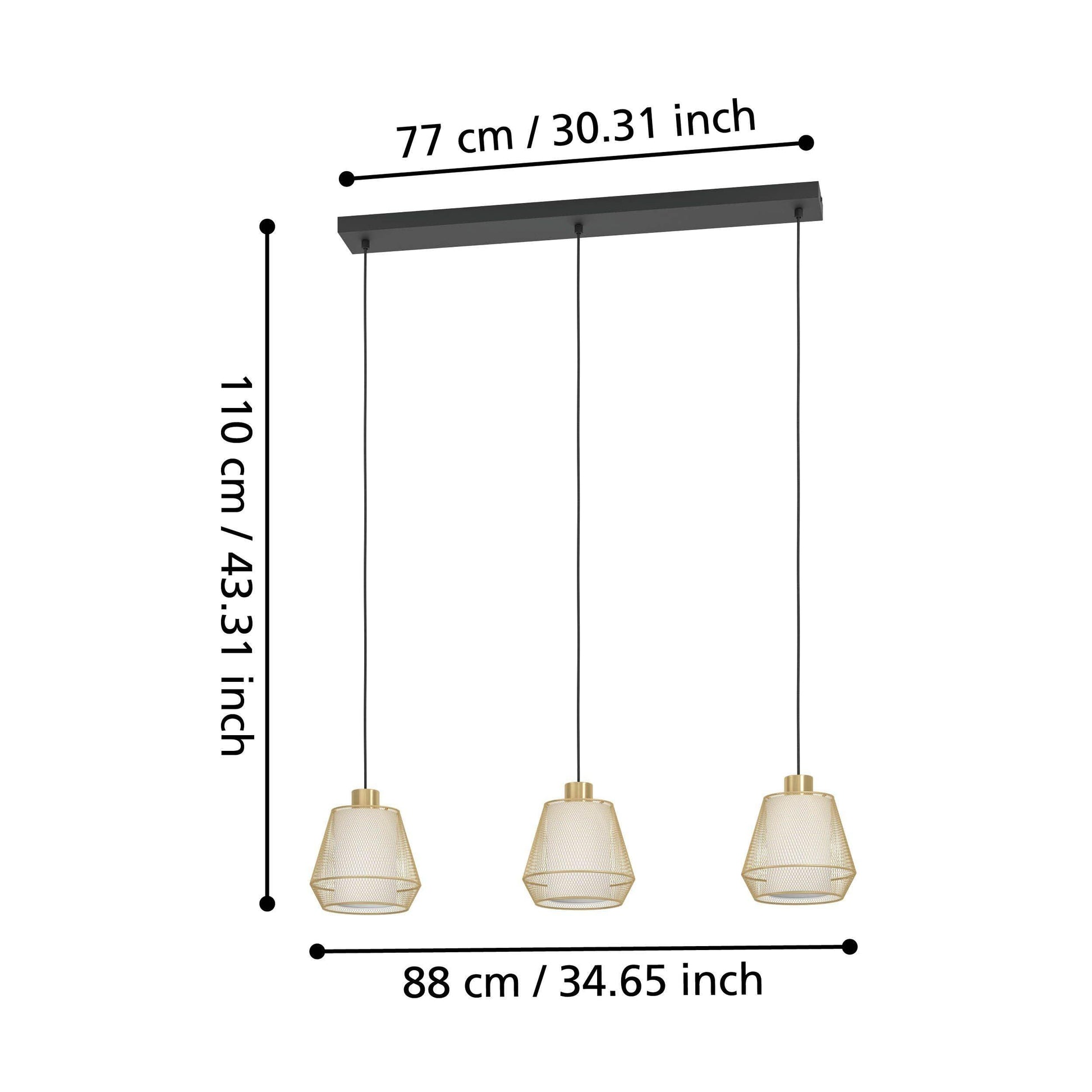 CIUDADELA Pendant Light by The Light Library