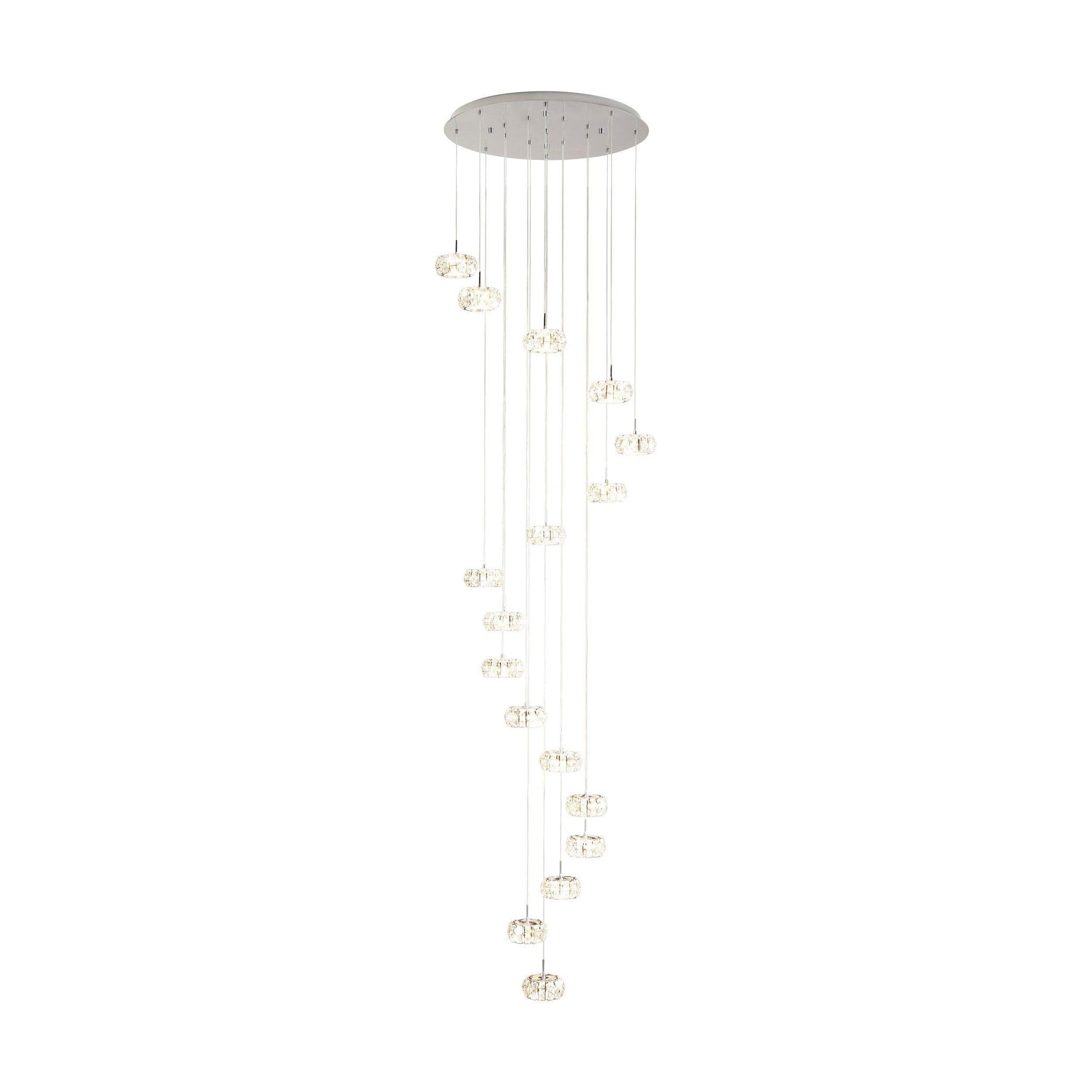 CORLIANO Double Heighted Chandelier by The Light Library