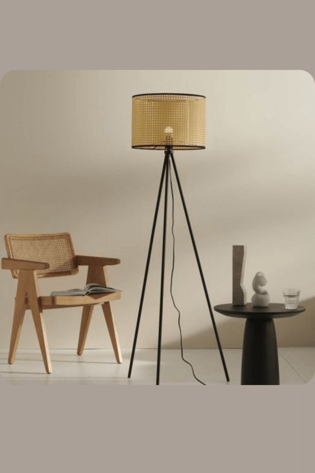 Cytric Handcrafted Floor Lamp by The Light Library