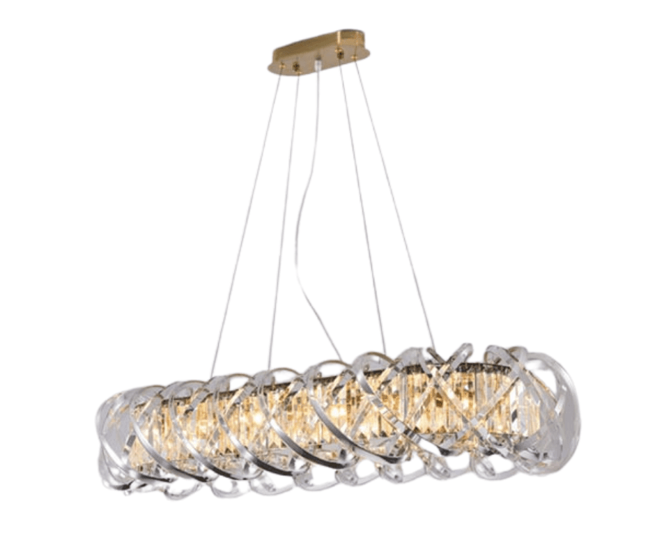 Decority Linear Chandelier by The Light Library