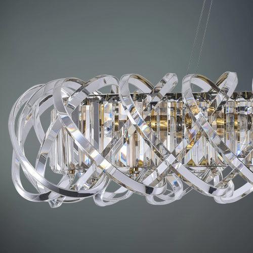 Decority Linear Chandelier by The Light Library
