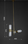Dual Pendant Light by The Light Library