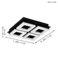 FRADELO wall/ceiling light by The Light Library