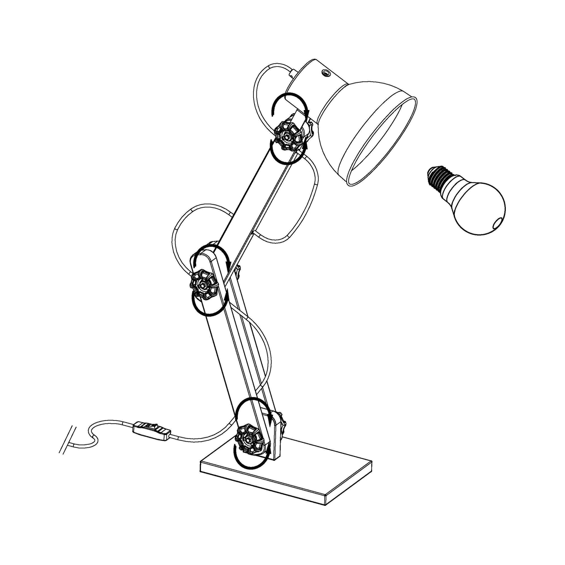 FRIZINGTON Table Light by The Light Library