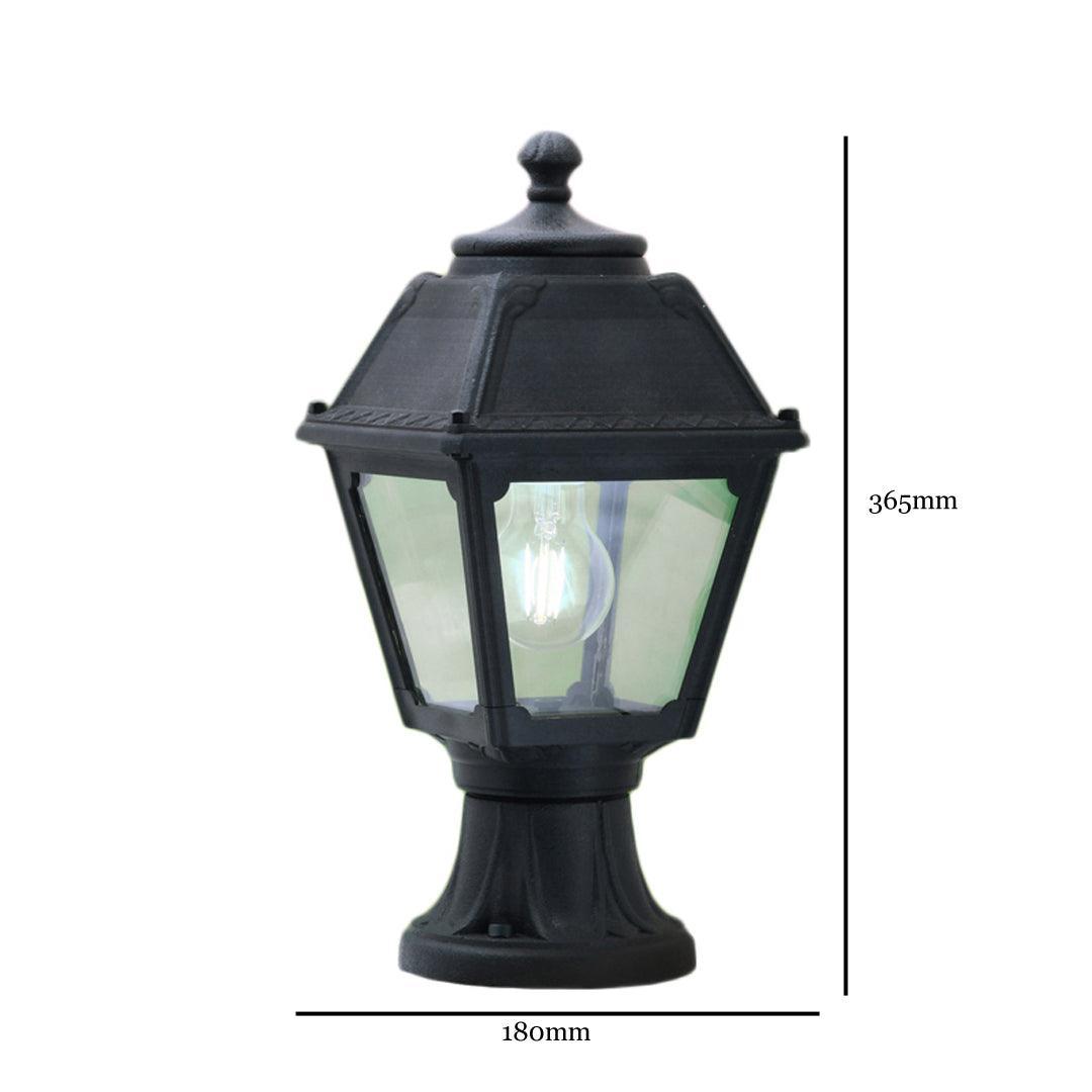 Fumagalli Mikrolot Mary Square Post Top by The Light Library