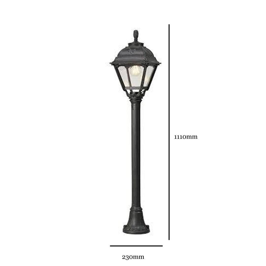 Fumagalli Mizar Cefa Square Light Post by The Light Library
