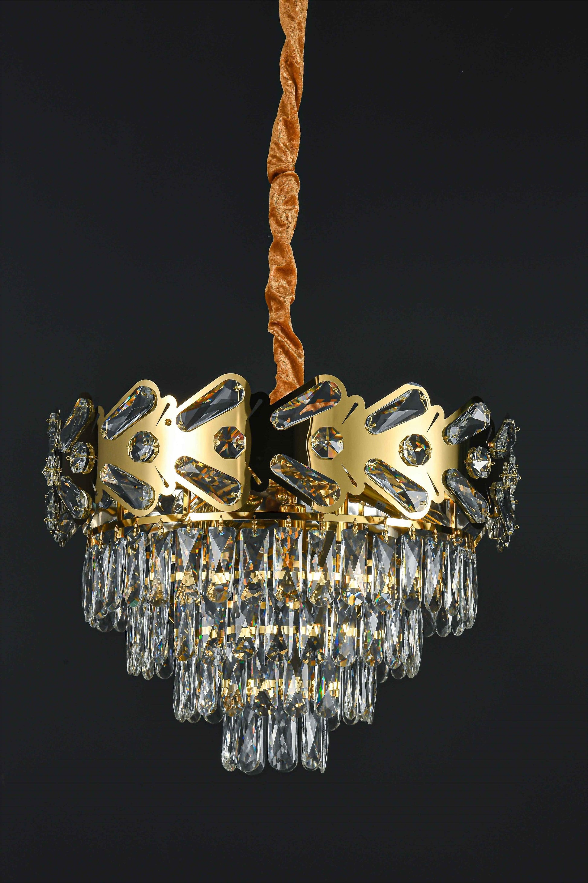 Grandeur Gleam Chandelier by The Light Library