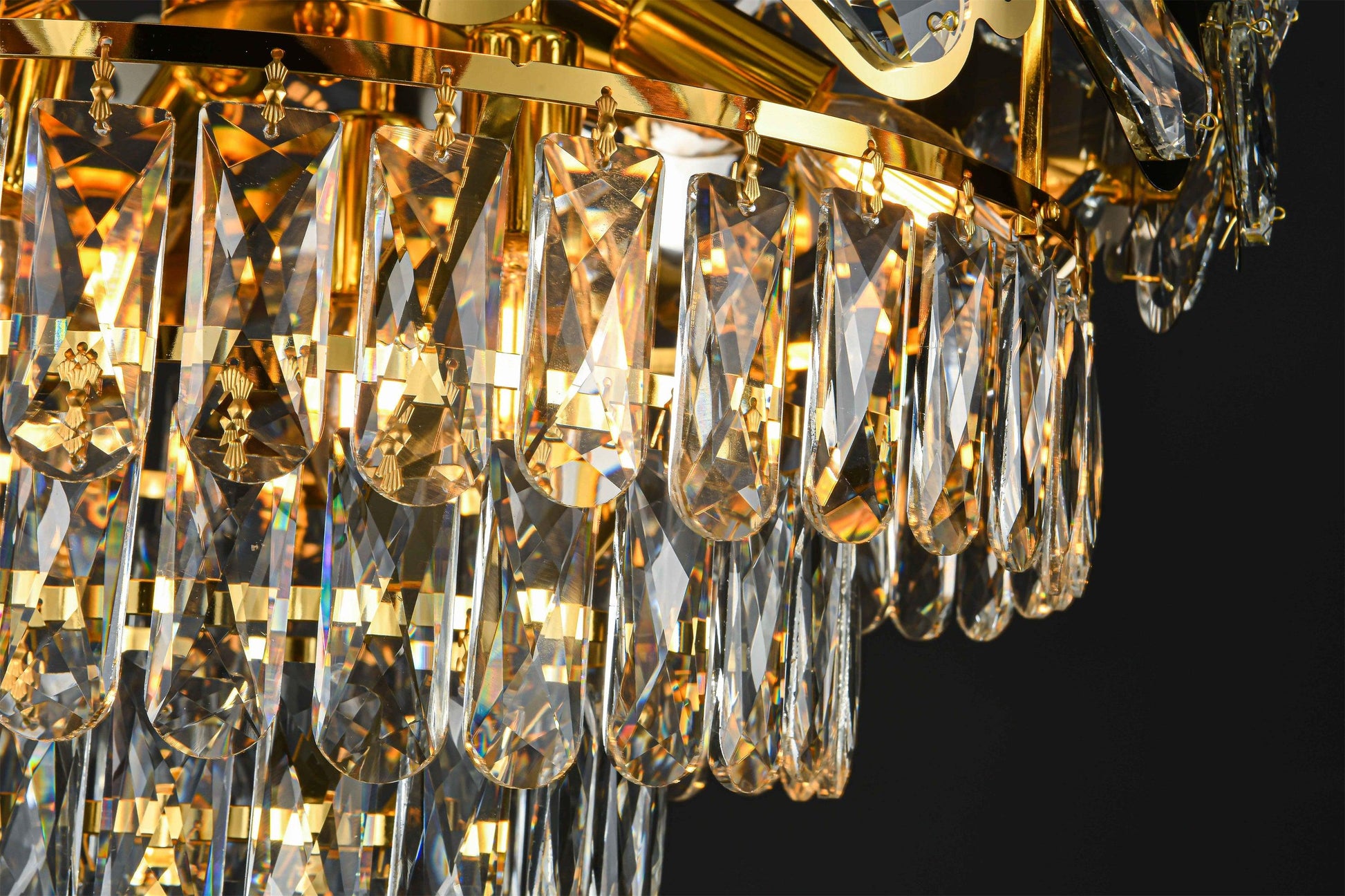 Grandeur Gleam Chandelier by The Light Library