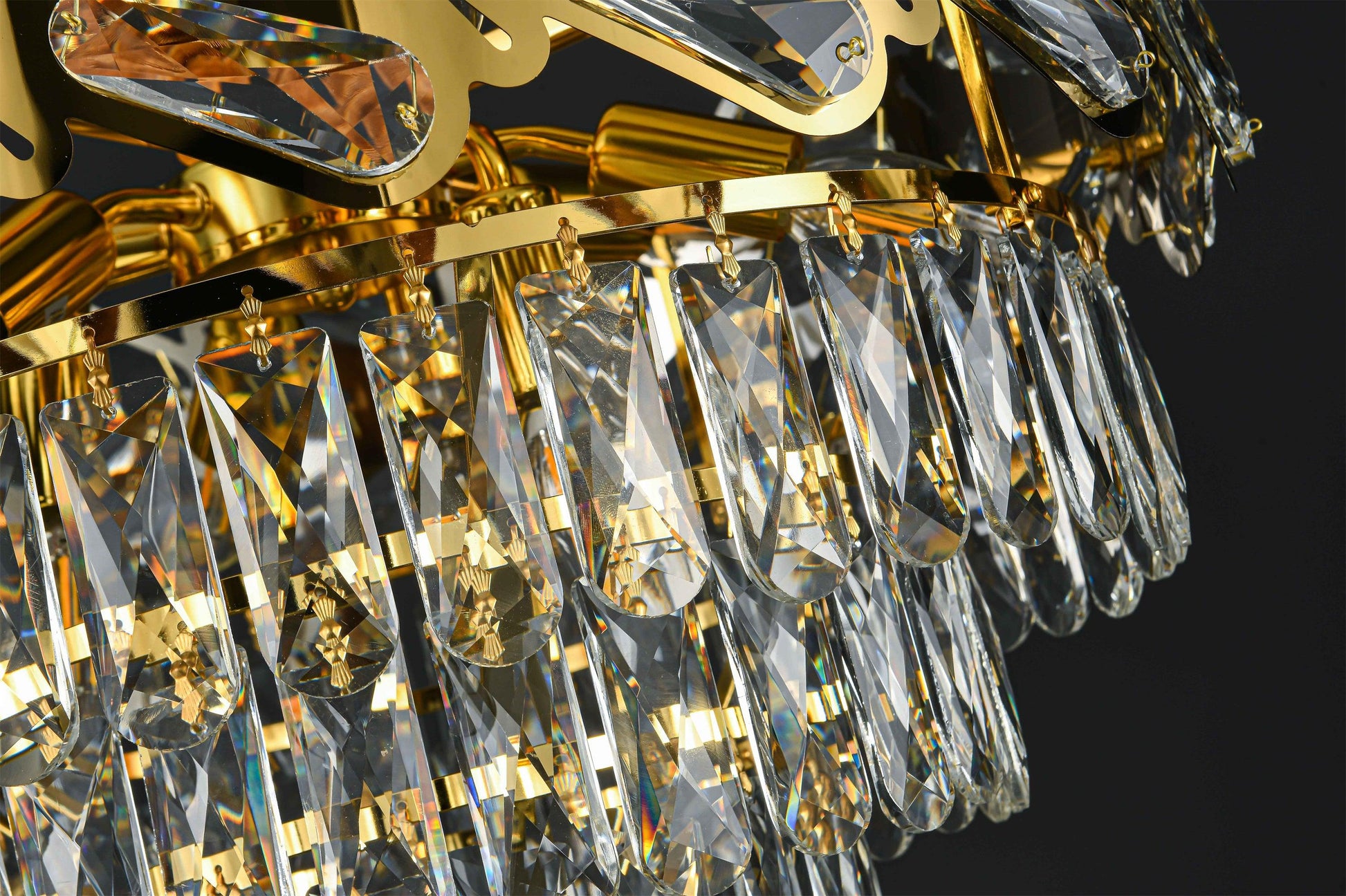 Grandeur Gleam Chandelier by The Light Library