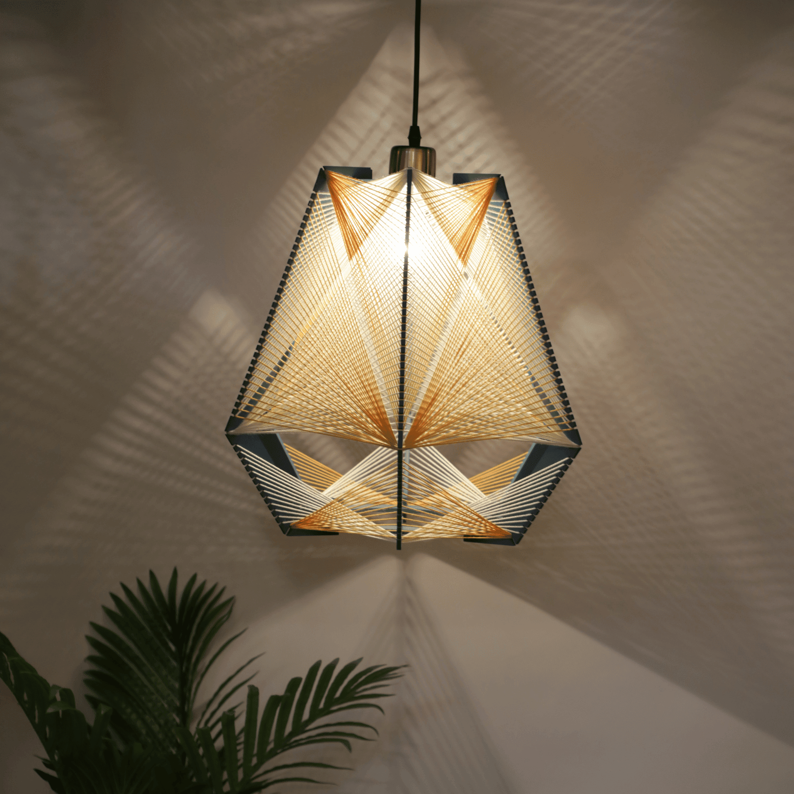 Jyotik Handcrafted Pendant Light by The Light Library