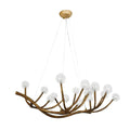 KARL Glass Chandelier by The Light Library