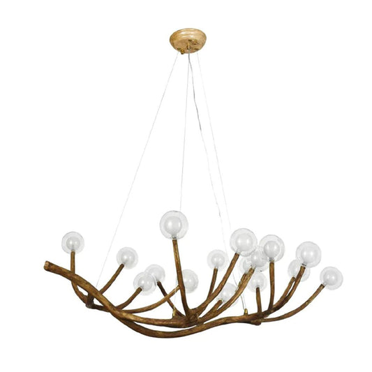 KARL Glass Chandelier by The Light Library