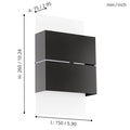 KIBEA Outdoor Wall Light by The Light Library