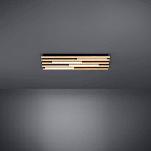 MARREIRA Wooden Ceiling Light by The Light Library